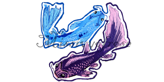 Deep Koi Sticker