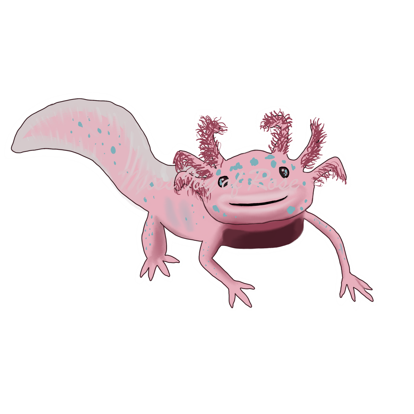 Axolotl Sticker