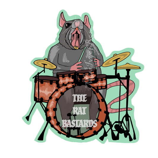 The Rat Bastards Sticker